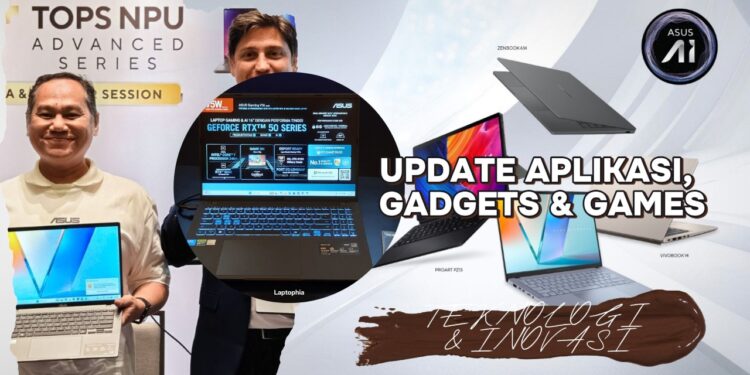 ASUS Pimpin Pasar Copilot+ PC 2025 Berkat Laptop AI 45+ TOPS