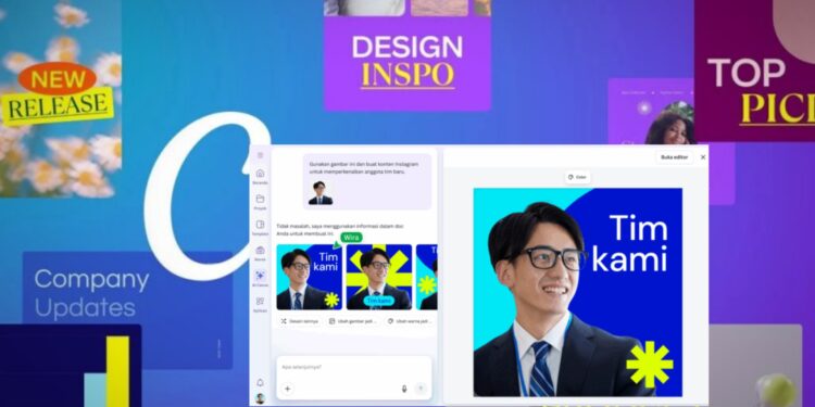 Canva AI Hadir Multibahasa, Desain di Aplikasi Kian Mudah