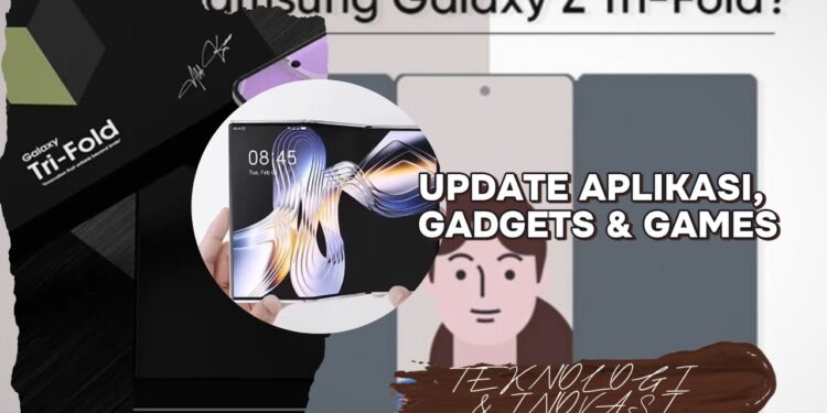 Desain Unik Samsung Galaxy Tri-Fold Bocor, Punya Layar Tengah