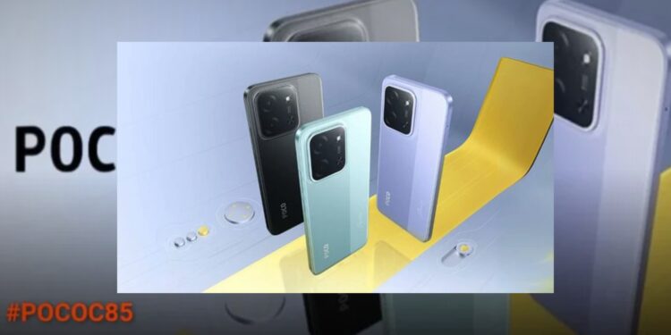 POCO C85 Rilis Layar 120Hz, Baterai 6000mAh, Harga Murah