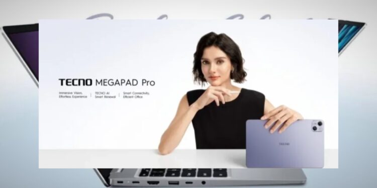 Tecno MegaPad Pro dan Laptop AI Hadir di Eropa