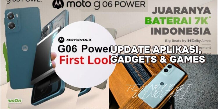 Moto G06 POWER Smartphone Tangguh dengan Baterai 7.000mAh
