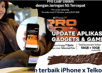 Telkomsel Buka Pre-Order iPhone 17 dengan Promo Halo+