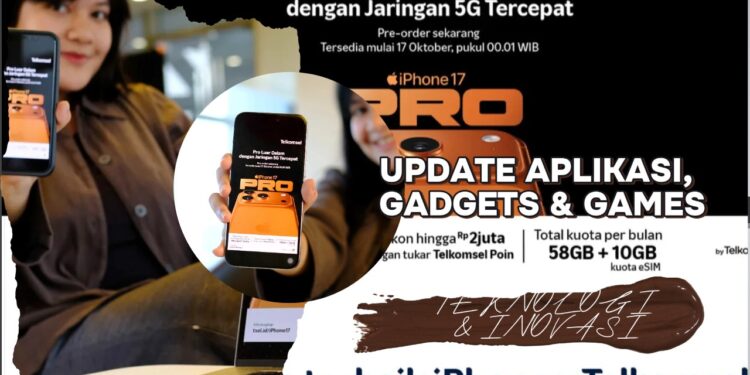 Telkomsel Buka Pre-Order iPhone 17 dengan Promo Halo+