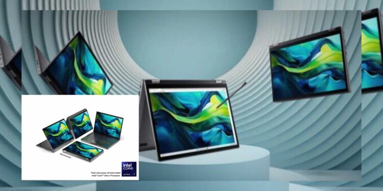 Acer Aspire Spin 14 AI Laptop Convertible Canggih untuk Kreativitas