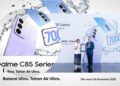 Realme C85 Cetak Rekor Dunia Lewat Uji Tahan Air Masal