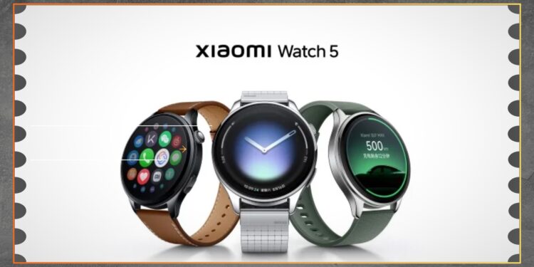 Xiaomi Watch 5 Meluncur dengan eSIM dan Baterai 6 Hari