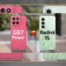 Moto G57 Power vs Redmi Note 15 5G Adu Baterai dan Layar