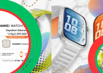 Huawei Watch Fit 5 Meluncur dengan Baterai 10 Hari