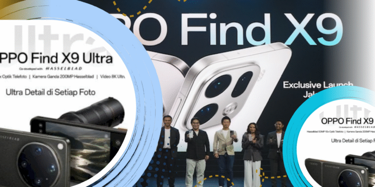 Oppo Find X9 Series Resmi Meluncur di Indonesia