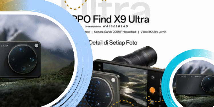 Oppo Find X9 Ultra Meluncur dengan Kamera 200MP