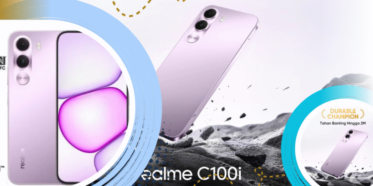 realme C100i Resmi Dijual, Usung Baterai 7000mAh