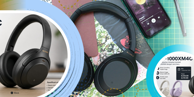 Sony Siapkan WH-1000XM4C, Headphone ANC Harga Lebih Murah